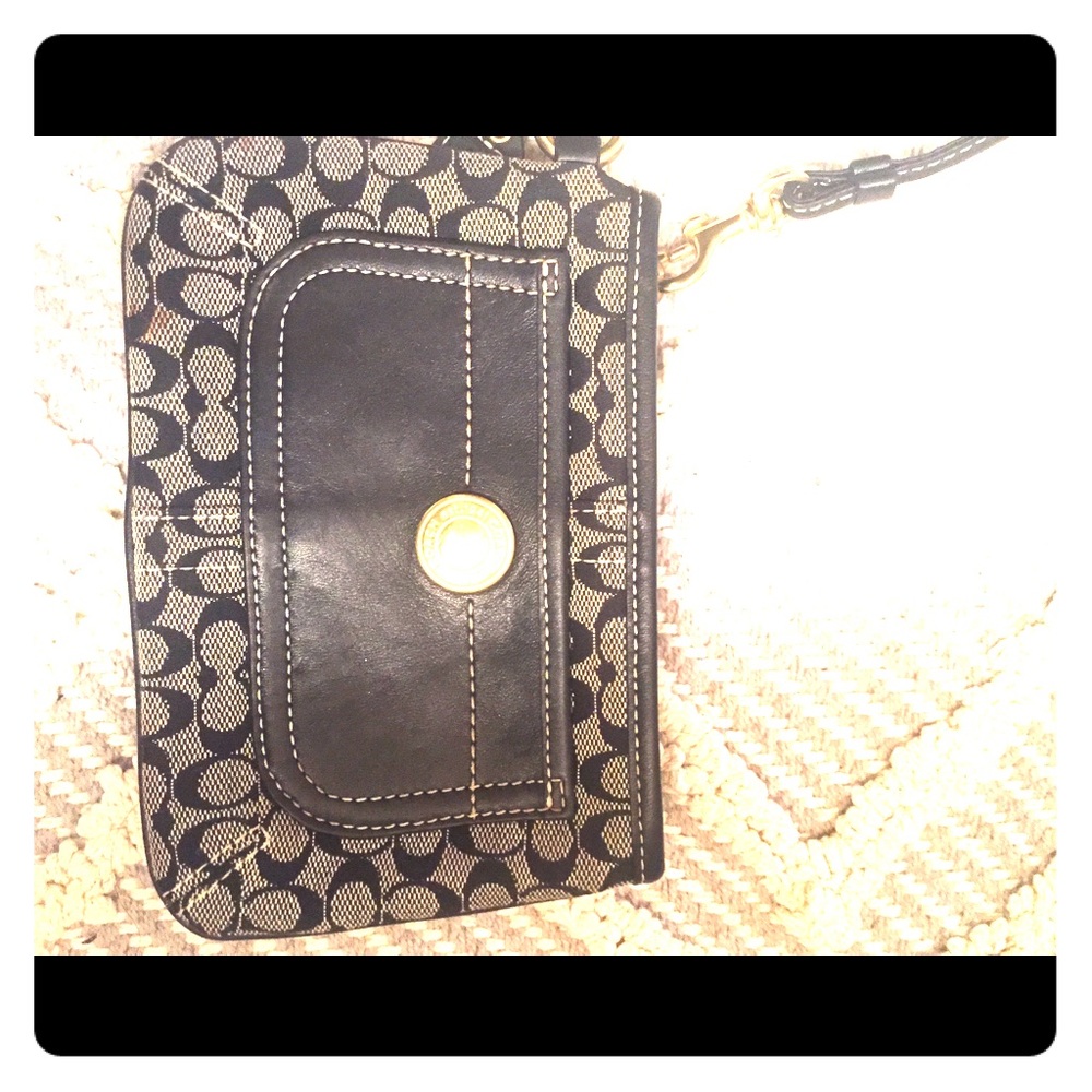 Coach wristlet